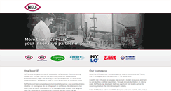 Desktop Screenshot of nelfpaints.com